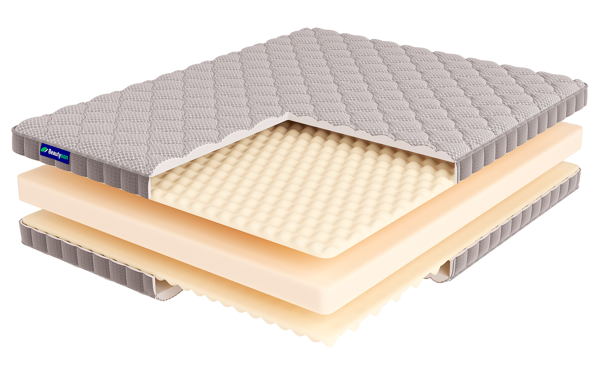 фото: Матрас Beautyson Roll Foam 14 Massage Double